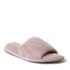Dearfoams Women’s Beatrice Quilted Microfiber Terry Slide Slipper