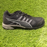 Puma Celerity Knit Low Womens Size 7 Black Slip Oil Steel Toe Safety Work Shoes