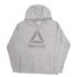 REEBOK Hoodie Cotton Blend Jumper Sweatshirt Womens M
