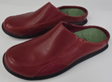 Merrell Quest Slid Pepper Red Shoes Womens Size 6 Clogs Mules Slip On Leather