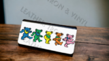 Women’s Trifold Wallet – Grateful Dead Dancing Bears Design