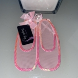 Earrings Hanger Display Ballet slipper pink jewellery womens girls organizer