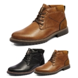 Men’s Chukka Boots Casual Boots Stylish Business Dress Boots