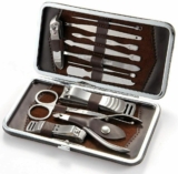 Manicure Pedicure Set Finger Toe Nail Clippers Scissors Grooming Kit Men Women