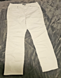 Members Mark White Denim Jeans Women’s Size 16