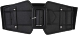 Waist Belt Women’S Thick Stretchy Retro Chunky Buckle Belts Wide Leather Cinch B