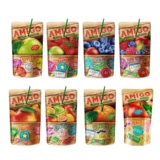 Amigo Juicy Fruit Drink – Assorted Flavours Kids Juice Drink(200ml x 8 Pouches)