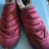 Go brand quilted maroon snow boots feature a plush faux fur lining and a slip-on