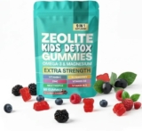 Zeolite Kids Detox Mixed Berry Flavored Gummies 9-in-1 with Omega-3 & Magnesium