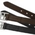ENGLISH STIRRUP LEATHERS Pre-Punched Numbered Adult Size Measures 1″ x 54″ Pair