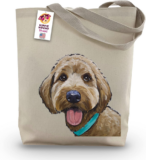 Goldendoodle Tote Bag – Golden Doodle Tote Bag – Doodle Gifts – Doodle Handmade