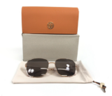 Tory Burch Sunglasses TY6104 33537N Shiny Rose Gold w/ Light Purple Brown Mirror