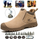 Timberland PRO Setra Knit Womens Size 8 Beige Composite Toe Safety Work Shoes