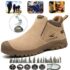 Composite Toe Protective Boots Mens Safety Work Shoes Water resistant Size12