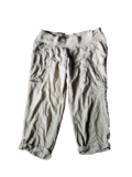 Duo maternity capri women’s pants – size Small – stretch waistband