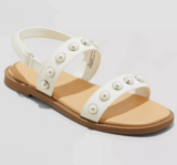 LC Lauren Conrad Women’s Sheen Slip On Comfort Ballet Flats Nude Size:10 166S