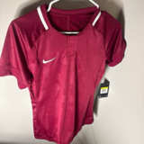 Nike Dri-FIT Women’s S Burgundy V-Neck Soccer T-Shirt 839965-692
