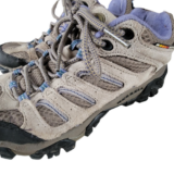 Merrell Continuum Hiking Shoes Women’s 8.5 Aluminum Marlin Trail Outdoor – Good