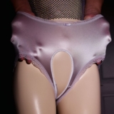 Sexy Womens Crotchles Panties Thong Underwear Lace Sheer Knicker Brief Lingeries