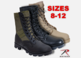 Rothco Jungle Boots – 8 Inch Olive Drab, Black # 5080