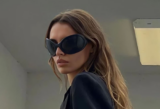 Women’s Designer Sunglasses Oversized Wrap Around Butterfly Shield Shades UV400