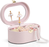 Girls Jewellery Box, Kids Jewellery Box with Ballerina, Music Box for Children,