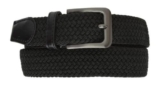 Mens Womens Belt Unisex Elastic Stretch Braided Fabric Enduring Woven Diff Sizes
