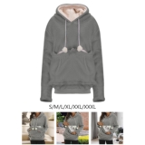 Pet Hoodies Sweatshirt Women Classic Tops Autumn Winter Trendy Hooded Sweatshirt
