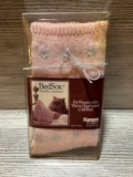 Vintage 1987 Hansen Hosiery BedSox One Ladies Pair  100% Creslan Acrylic USA