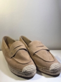 Sam Edelman Kai Tan Leather Upper Espadrille Loafer Flats Women’s Shoes 10
