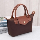 Long Keeper Mini Coffe Crossbody Bag Nylon lightweight shoulder purse tote strap