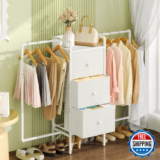 3Ingseagulls Kids Dressers For Bedroom 2 Hanging Racks Small Dresser For