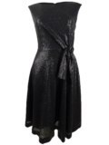 Tahari ASL Women’s Allover Sequin Tie-Waist Dress