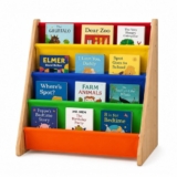 Children’s Bookcase Kids Bookshelf 4 Tier Montessori Book Storage Display Rack