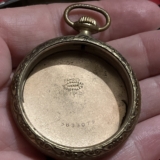 OLD POCKET WATCH CASE READ DESCRIPTION