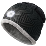 Gifts for Men Christmas LED Hat: Mens Stocking Fillers Xmas Gifts for Dad Men Hu