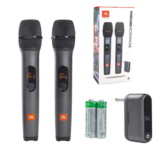 US New JBL WIRELESSMICAM 2 Wireless Dynamic Microphones with Receiver