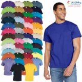 GILDAN Heavy Cotton Men T Shirt Classic Fit Soft Plain Casual Tee Shirt S-5XL