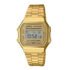 Casio Gold A168-Unisex Digital Watch Retro Classic,Golden Colour Water resistant