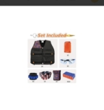 UWANTME Kids Tactical Vest Kit for Nerf Guns and Strike with Refill Darts