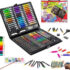 150Pcs Deluxe Art Set Crayons Pastels Colour Pencils Felt Pens Kids Gift UK No 1