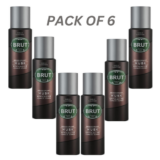 Brut Musk 200ml Men’s Deodorant Body Spray Pack-6