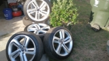 Set Of Four Pre-owned 19 Inch Honda Accord SPORT Rim And Tires For Sale…