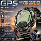 GPS Military Outdoor Sports Smart Watch for Men Waterproof Fitness Tracker Pro!