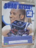 1994 Shaq Attack Classic Metal Edge Sell Sheet (no cards) Shaquille O’Neal