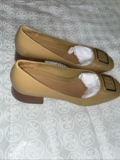 Tory Burch Georgia Pump 35mm Spongy Women’s Sz 10.5M Ginger Shortbread (NIB)