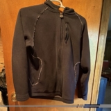 Under Armour Men’s Black Fleece Full Zip Hooded Hoodie w/ Pockets Loose L