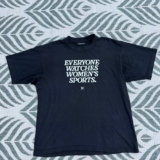 Togethxr “Everyone Watches Women’s Sports”  T Shirt Mens L Black Official