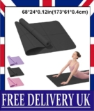 Yoga Mat Thick Non Slip 6mm Exercise Mat for Men and Women Home Gym Workout – UK