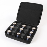 Watch Travel Case EVA Hard Shell for Men Women Watch Display Roll Organizer for